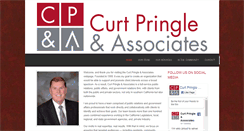 Desktop Screenshot of curtpringle.com